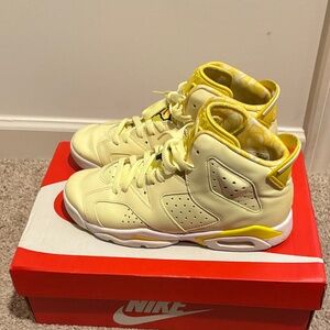 Nike Kids Lemon Yellow Sneakers